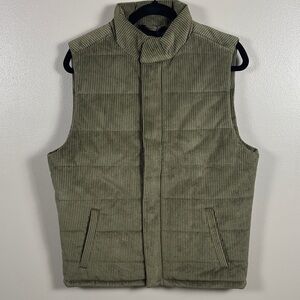 Tailor Vintage Army Green Vest Outerwear